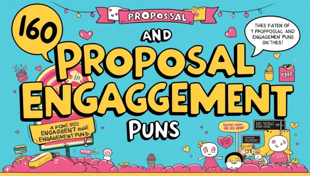 160 Proposal and Engagement Puns 2
