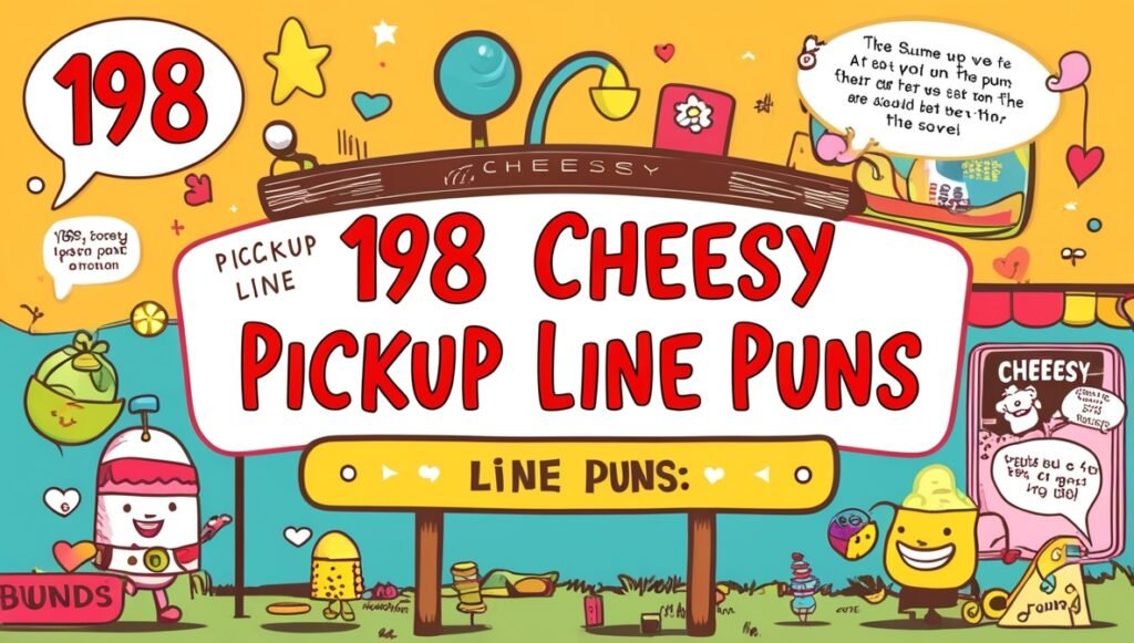 198 Cheesy Pickup Line Puns 2
