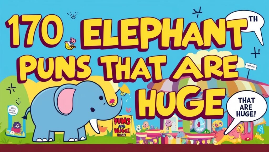 170 Elephant Puns That Are Huge 2