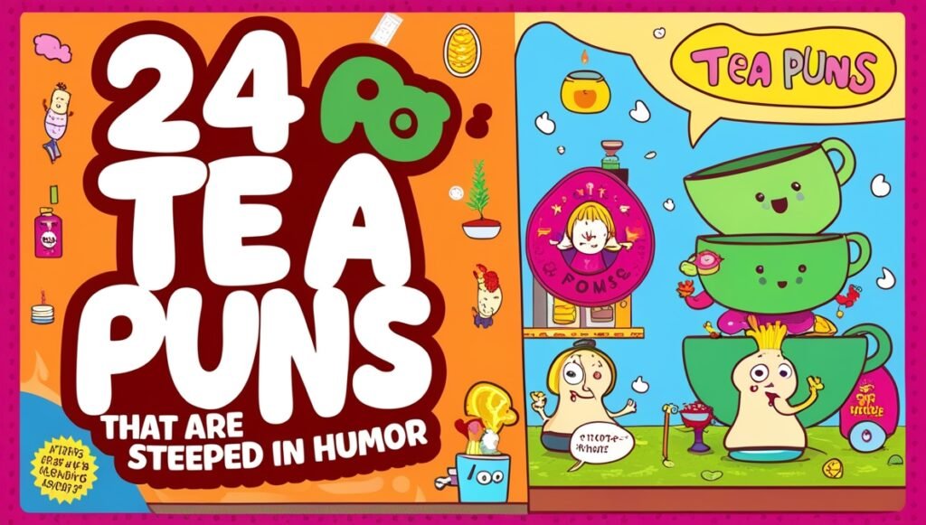 240 Tea Puns That Are Steeped in Humor 2