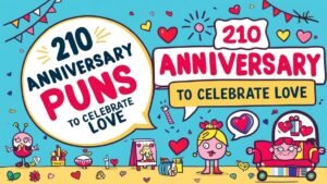 Read more about the article 210 Anniversary Puns to Celebrate Love