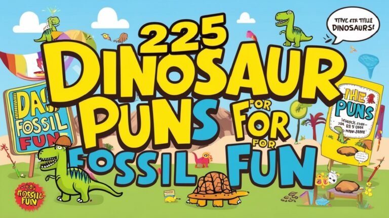 225 Dinosaur Puns for Fossil Fun