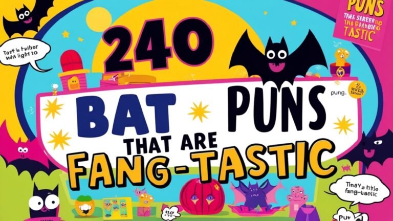 240 Bat Puns That Are Fang-tastic