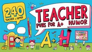 Read more about the article 240 Teacher Puns for A+ Humor