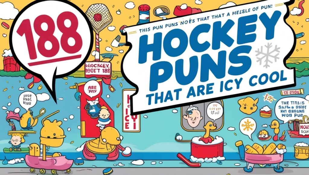 188 Hockey Puns That Are Icy Cool 1
