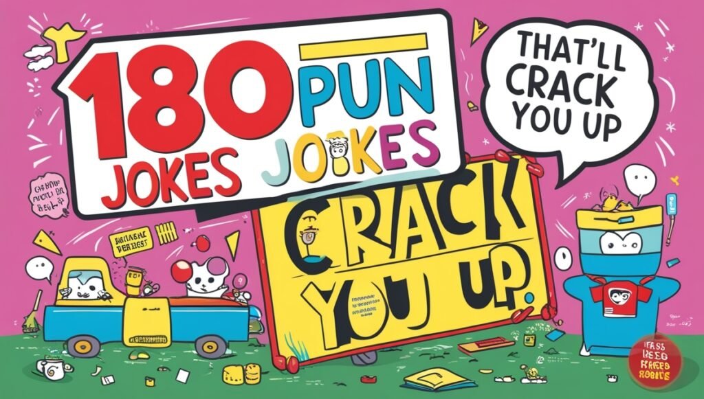 180 Pun Jokes That’ll Crack You Up 1