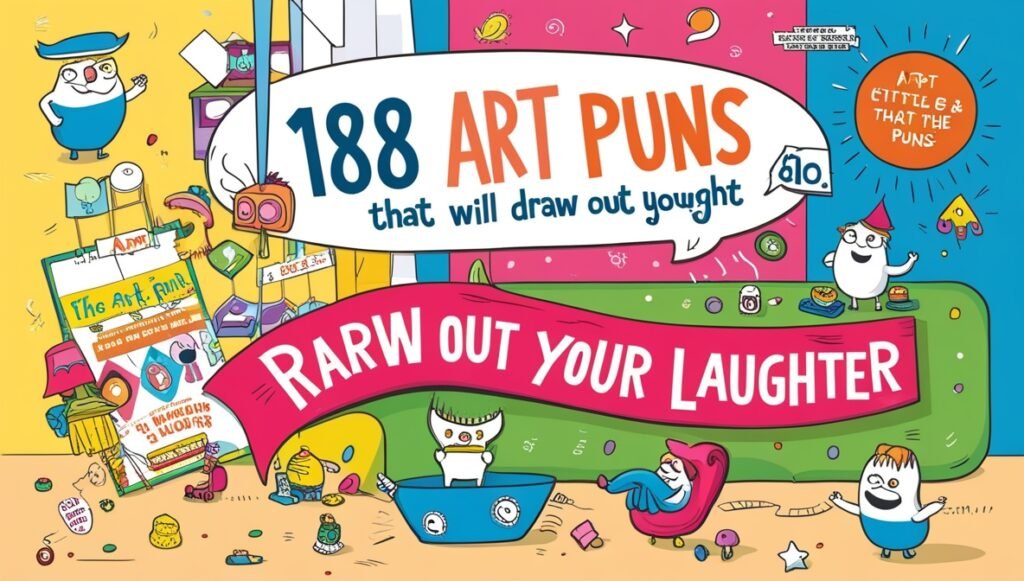 188 Art Puns That Will Draw Out Your Laughter 1