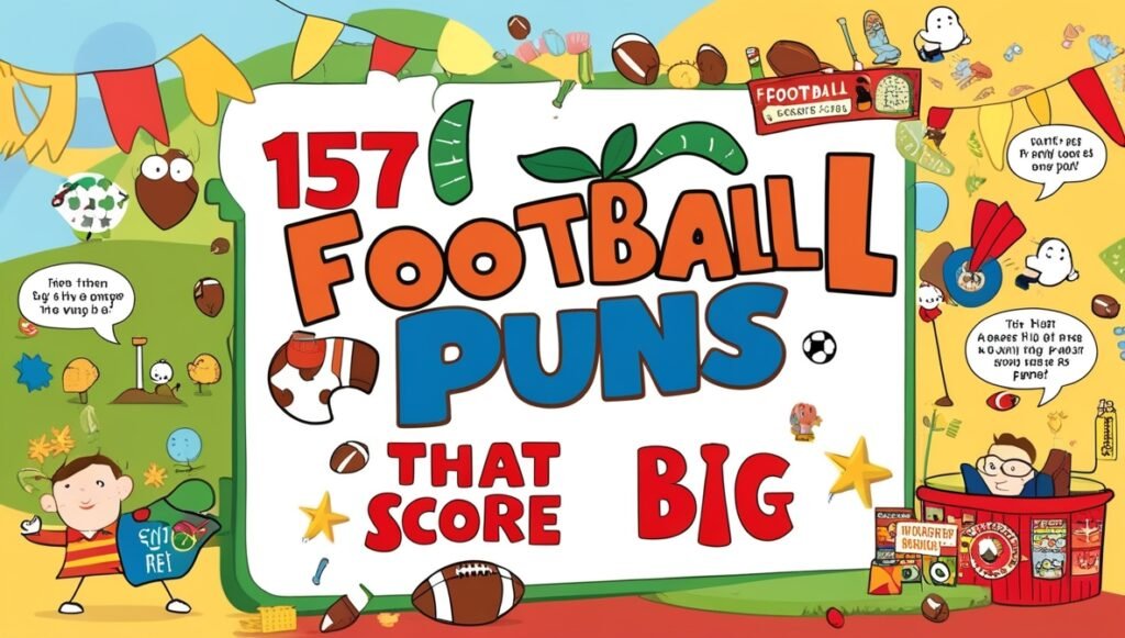 157 Football Puns That Score Big 1