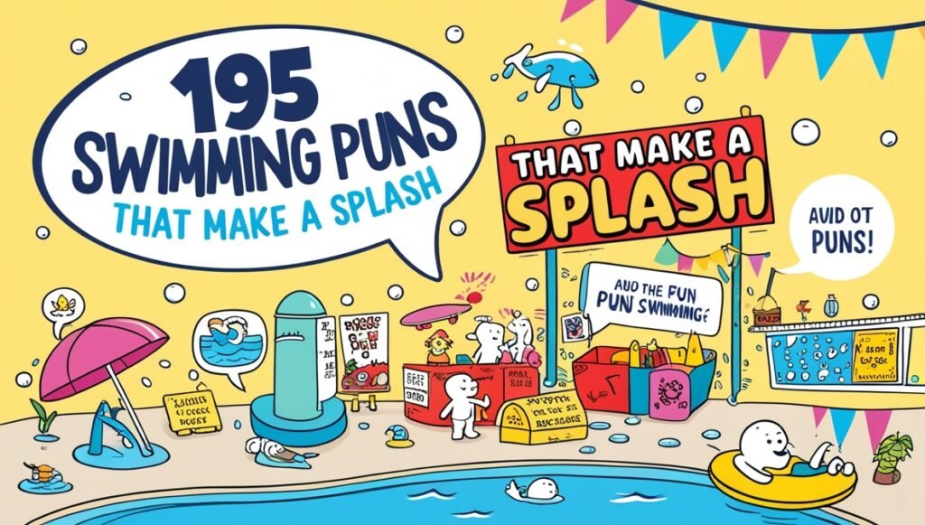 195 Swimming Puns That Make a Splash 1