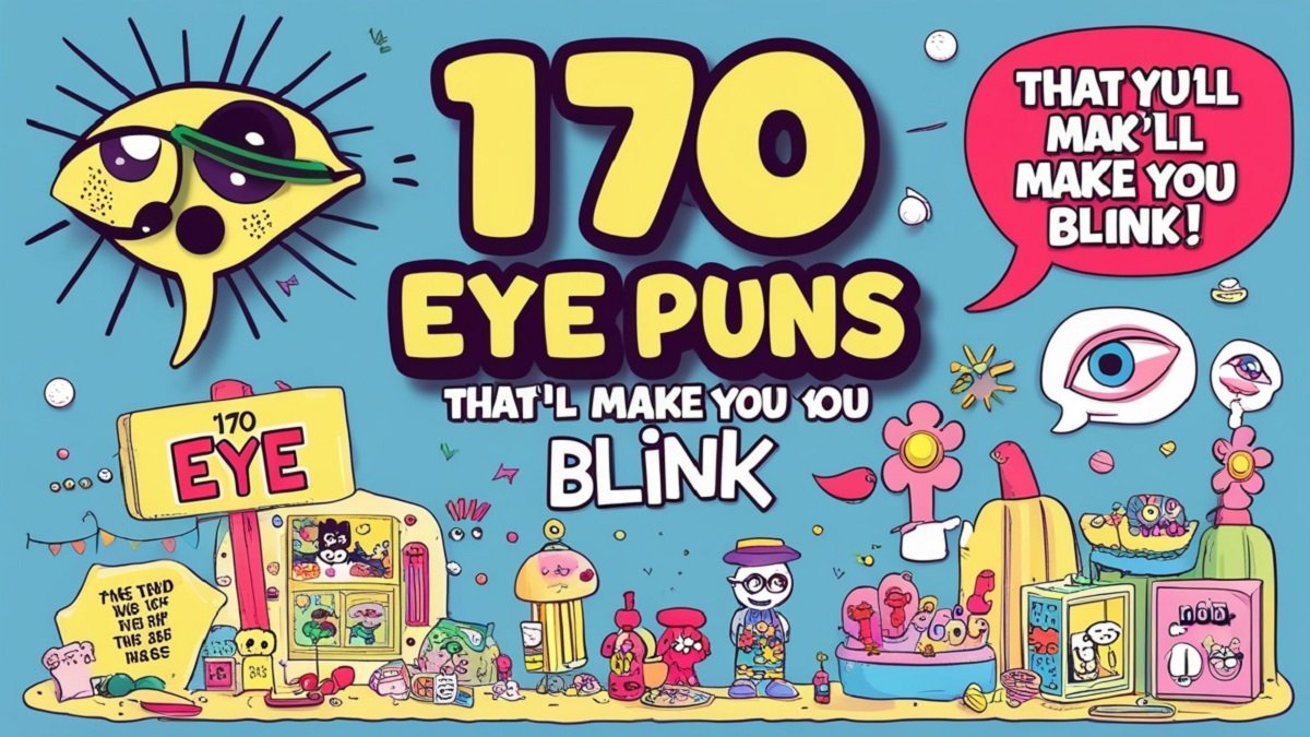 You are currently viewing 170 Eye Puns That’ll Make You Blink