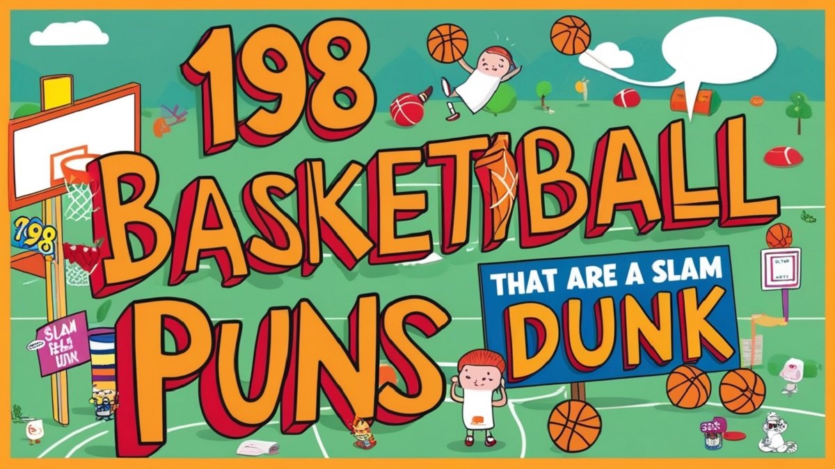 You are currently viewing 198 Basketball Puns That Are a Slam Dunk