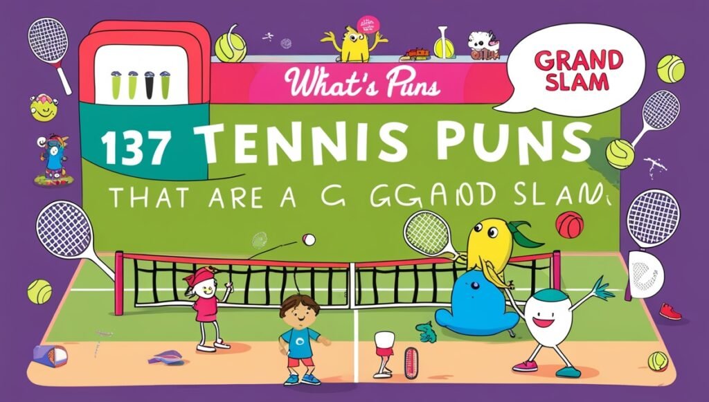 137 Tennis Puns That Are a Grand Slam 2