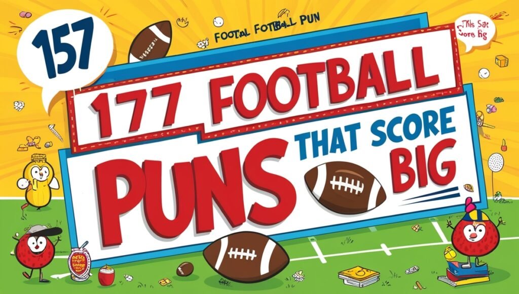 157 Football Puns That Score Big 2
