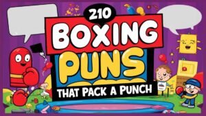Read more about the article 210 Boxing Puns That Pack a Punch