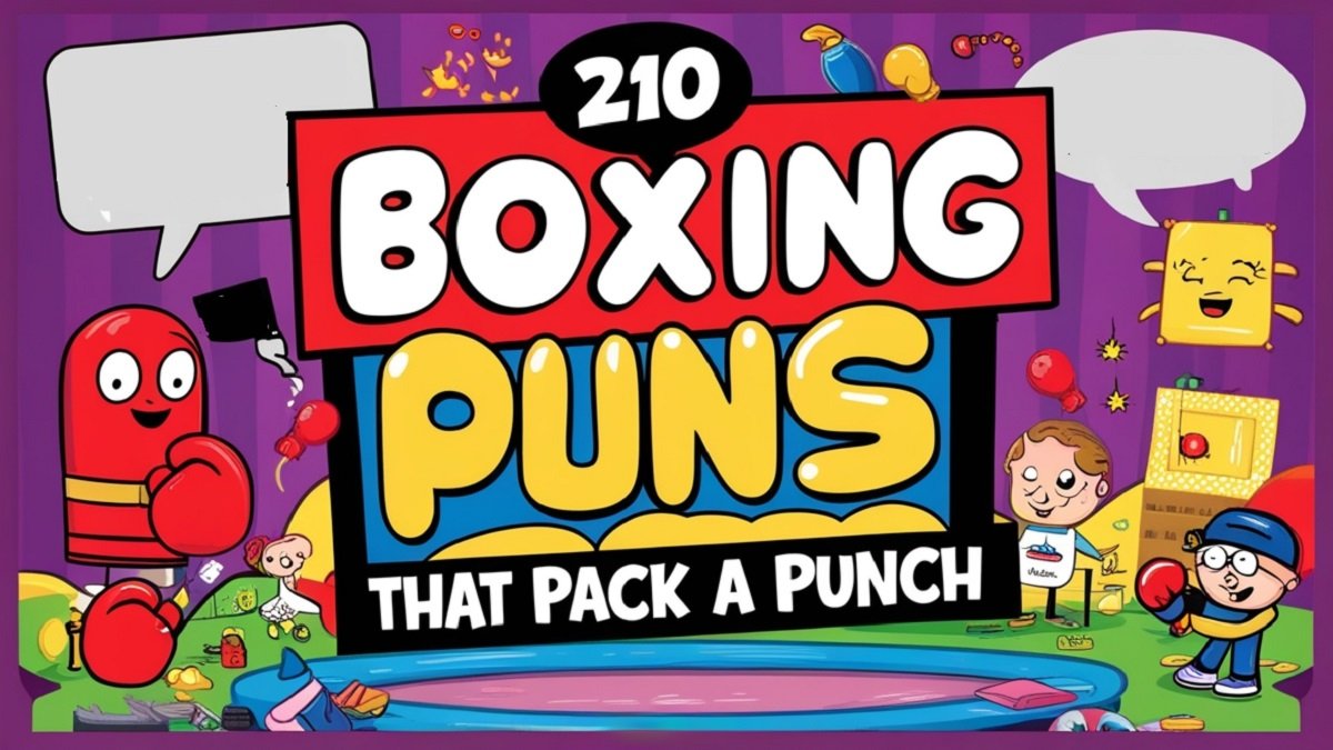 Read more about the article 210 Boxing Puns That Pack a Punch