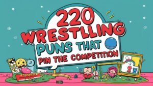 Read more about the article 220 Wrestling Puns That Pin the Competition